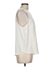 14th & Union 100% Polyester Ivory Sleeveless Blouse Size L - photo 4