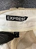 Express Chevron-herringbone Tan Khaki Shorts Size 10 - photo 3