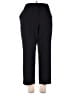 Kasper Solid Black Dress Pants Size 18 - photo 1