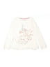 Tommy Bahama Ivory Long Sleeve Top Size 10 - photo 1