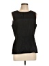 CAbi 100% Polyester Black Sleeveless Blouse Size 10 - photo 1