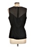 CAbi 100% Polyester Black Sleeveless Blouse Size 10 - photo 2