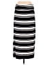 Max Studio Stripes Black Casual Skirt Size L - photo 2