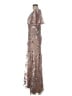 Mac Duggal 100% Polyester Silver Cocktail Dress Size 6 - photo 5