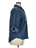 Dizzy Lizzy 100% Cotton Blue 3/4 Sleeve Button-Down Shirt Size XL - photo 4