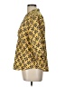 Talbots Yellow 3/4 Sleeve Blouse Size L - photo 5