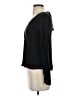 Madewell Black Silk Stitched Tie-Back Top Size XXS - photo 5