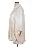 AB Studio Color Block Ivory 3/4 Sleeve Button-Down Shirt Size L - photo 5