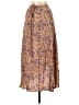 AaKaa Paisley Tan Brown Casual Skirt Size M - photo 2