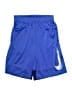 Nike 100% Polyester Color Block Blue Athletic Shorts Size M (kids) - photo 1