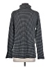 Mudd Houndstooth Black Long Sleeve Blouse Size S - photo 2