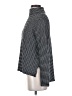 Mudd Houndstooth Black Long Sleeve Blouse Size S - photo 5