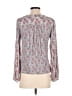 Lucky Brand Gray 3/4 Sleeve Blouse Size XS - photo 2