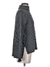 Mudd Houndstooth Black Long Sleeve Blouse Size S - photo 4
