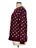 Old Navy Polka Dots Burgundy Pullover Sweater Size XL - photo 5