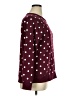 Old Navy Polka Dots Burgundy Pullover Sweater Size XL - photo 4