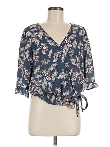 Sienna Sky 3/4 Sleeve Blouse (view 1)