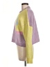 Zara Color Block Purple Pullover Sweater Size M - photo 5