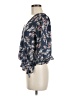 Sienna Sky 100% Polyester Blue 3/4 Sleeve Blouse Size M - photo 5