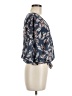 Sienna Sky 100% Polyester Blue 3/4 Sleeve Blouse Size M - photo 4