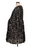Seraphine 100% Viscose Animal Print Black Casual Dress Size 14 - photo 5