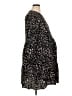 Seraphine 100% Viscose Animal Print Black Casual Dress Size 14 - photo 4
