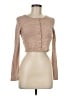 Zara Tan Long Sleeve Top Size M - photo 1
