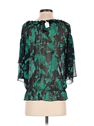 Apostrophe 3/4 Sleeve Blouse (view 2)