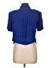 Karin Stevens 100% Rayon Blue Blazer Size 10 - photo 2
