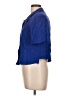 Karin Stevens 100% Rayon Blue Blazer Size 10 - photo 5
