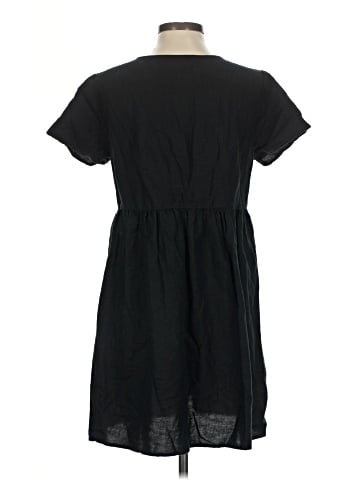 Madewell Linen-Blend Alexandra Button-Front Mini Dress (view 2)