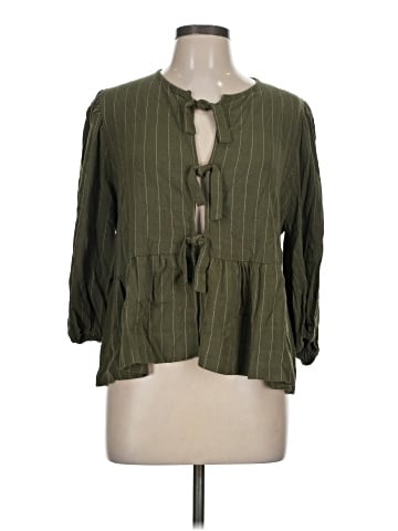 Renee C. 3/4 Sleeve Blouse (view 1)