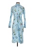 Zara Blue Casual Dress Size S - photo 1