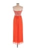 Ramy Brook Color Block Orange Casual Dress Size M - photo 2