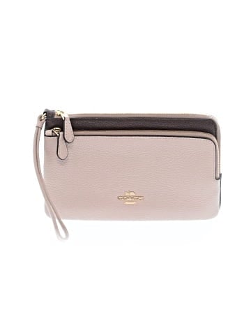Coach Factory Leather Wristlet (view 1)