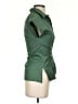 Zara Green Short Sleeve Blouse Size XS - photo 4