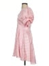 1.State 100% Polyester Checkered-gingham Pink Casual Dress Size XS - photo 5