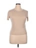 Zara Tan Short Sleeve T-Shirt Size XL - photo 1
