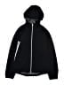 Adidas 100% Polyester Black Zip Up Hoodie Size 13 - 14 - photo 1