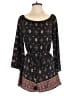 rue21 Paisley Black Romper Size S - photo 1