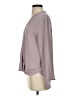 Lulus 100% Polyester Gray Long Sleeve Blouse Size S - photo 5