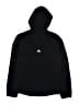 Adidas 100% Polyester Black Zip Up Hoodie Size 13 - 14 - photo 2