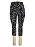 Rafaella Print Black Active Pants Size 16 - photo 2