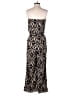 Papaya 100% Polyester Graphic Black Jumpsuit Size M - photo 2