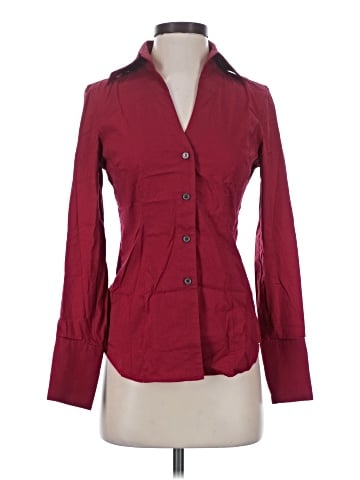 Express Design Studio Long Sleeve Blouse (view 1)