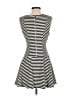Free People Stripes Black Casual Dress Size XS - photo 2