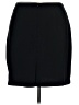 Alia 100% Polyester Solid Black Casual Skirt Size 14 - photo 2