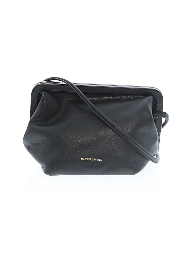 Pre-owned Mansur Gavriel Crossbody Bag In Black
