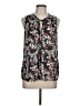 Fun2Fun 100% Polyester Black Sleeveless Blouse Size L - photo 1