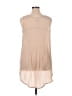 Melissa McCarthy Seven7 100% Polyester Tan Sleeveless Blouse Size 1X - photo 2